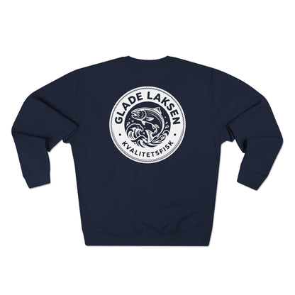 Glade Laksen Scandinavian Fishing Sweatshirt