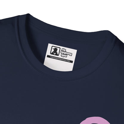 T-Shirt — Minimal Pink 'G' Logo Tee