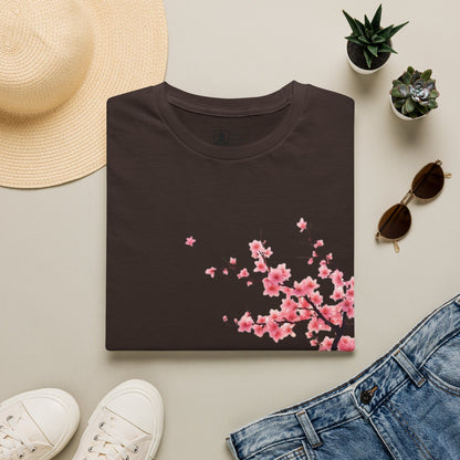 Cherry Blossom T-Shirt — Pink Sakura Floral Tee