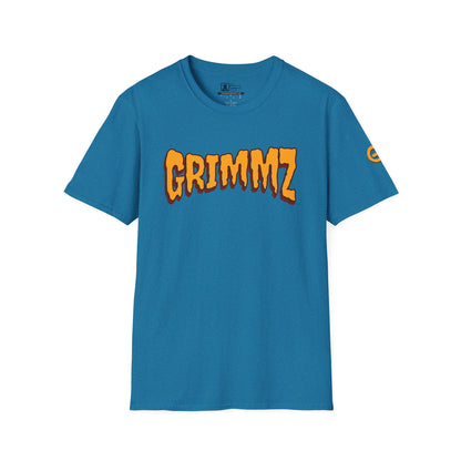 Grimmz Orange Drip Logo T-Shirt