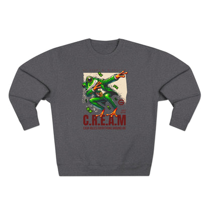C.R.E.A.M. Frog Graphic Crewneck