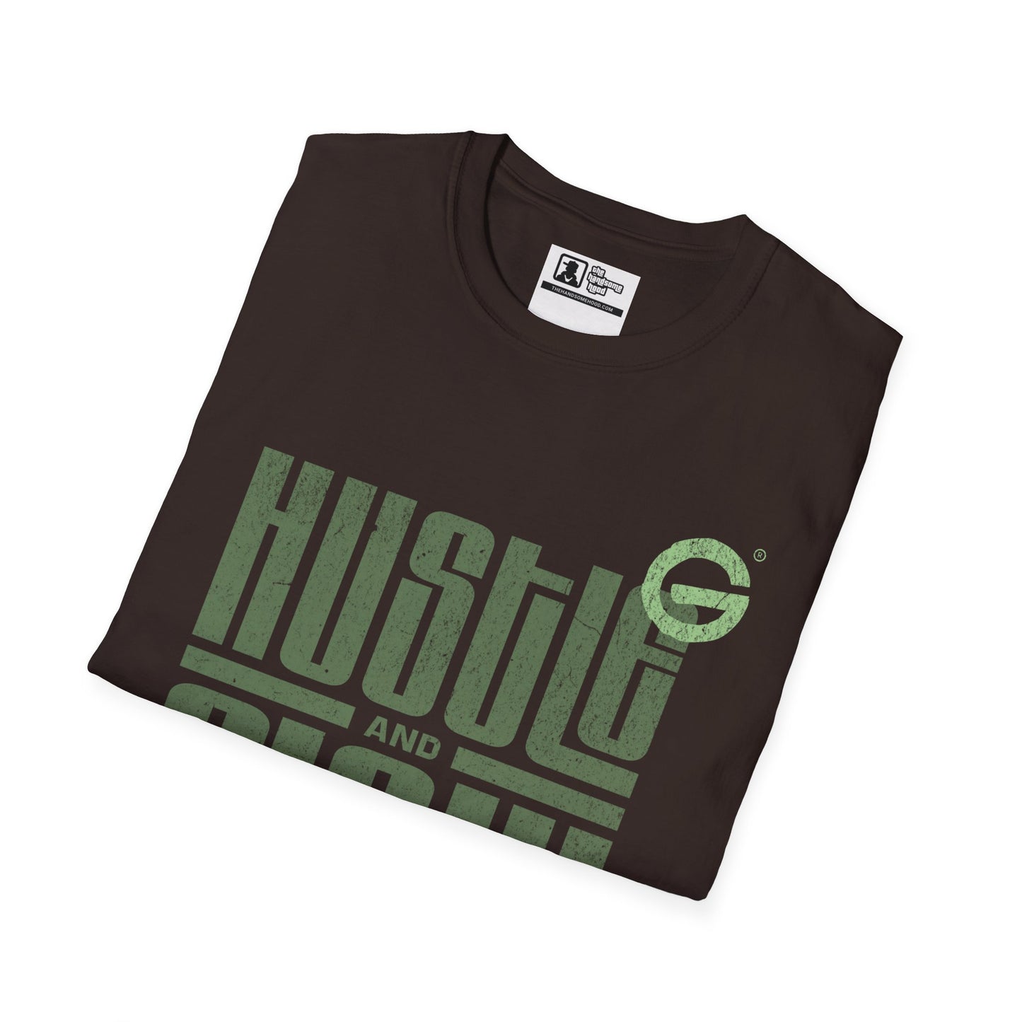 Hustle and Flow T-Shirt — Vintage Green Graphic Tee