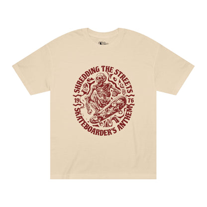 Skate Anthem Shredding Streets Tee