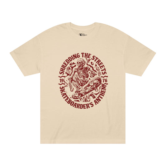 Skate Anthem Shredding Streets Tee