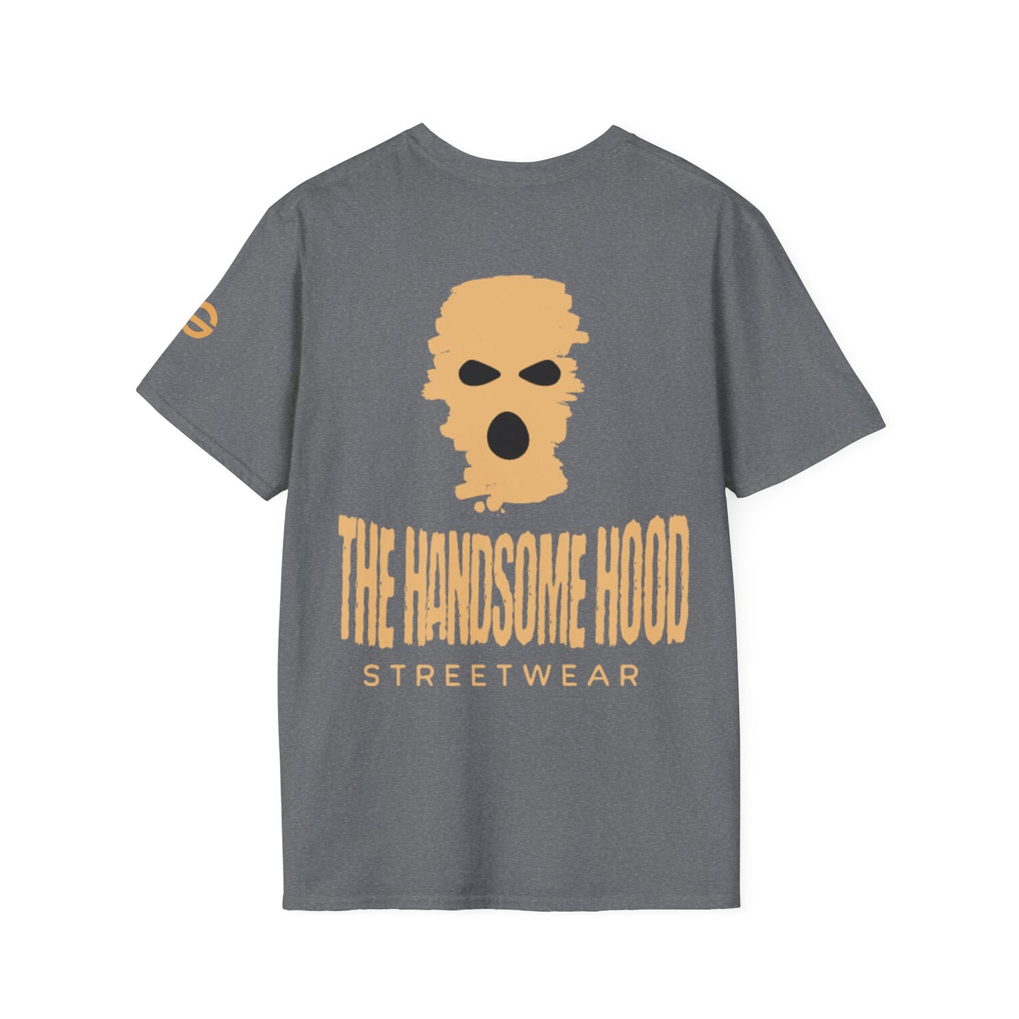 Minimal Gold 'G' Logo T-Shirt — Casual Branded Chest Emblem Tee