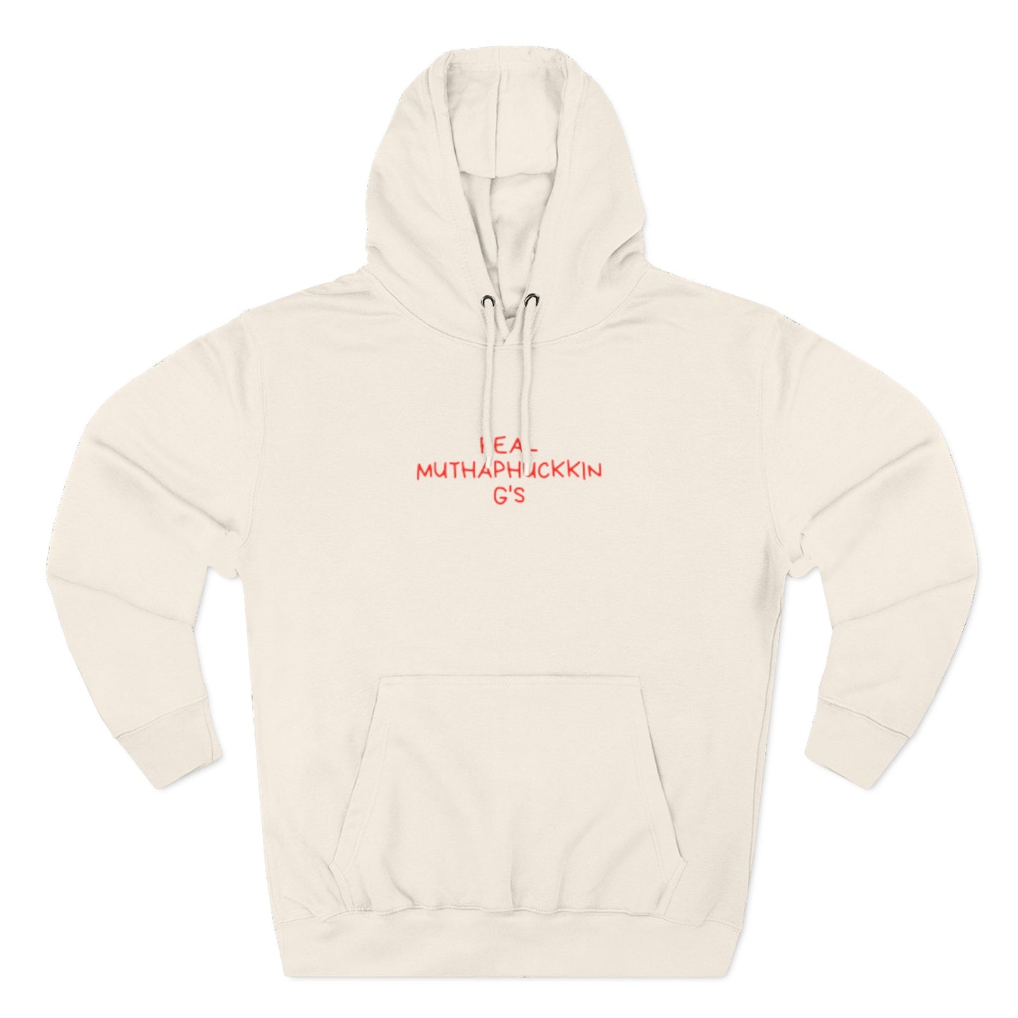 Red Brushstroke G Logo Hoodie
