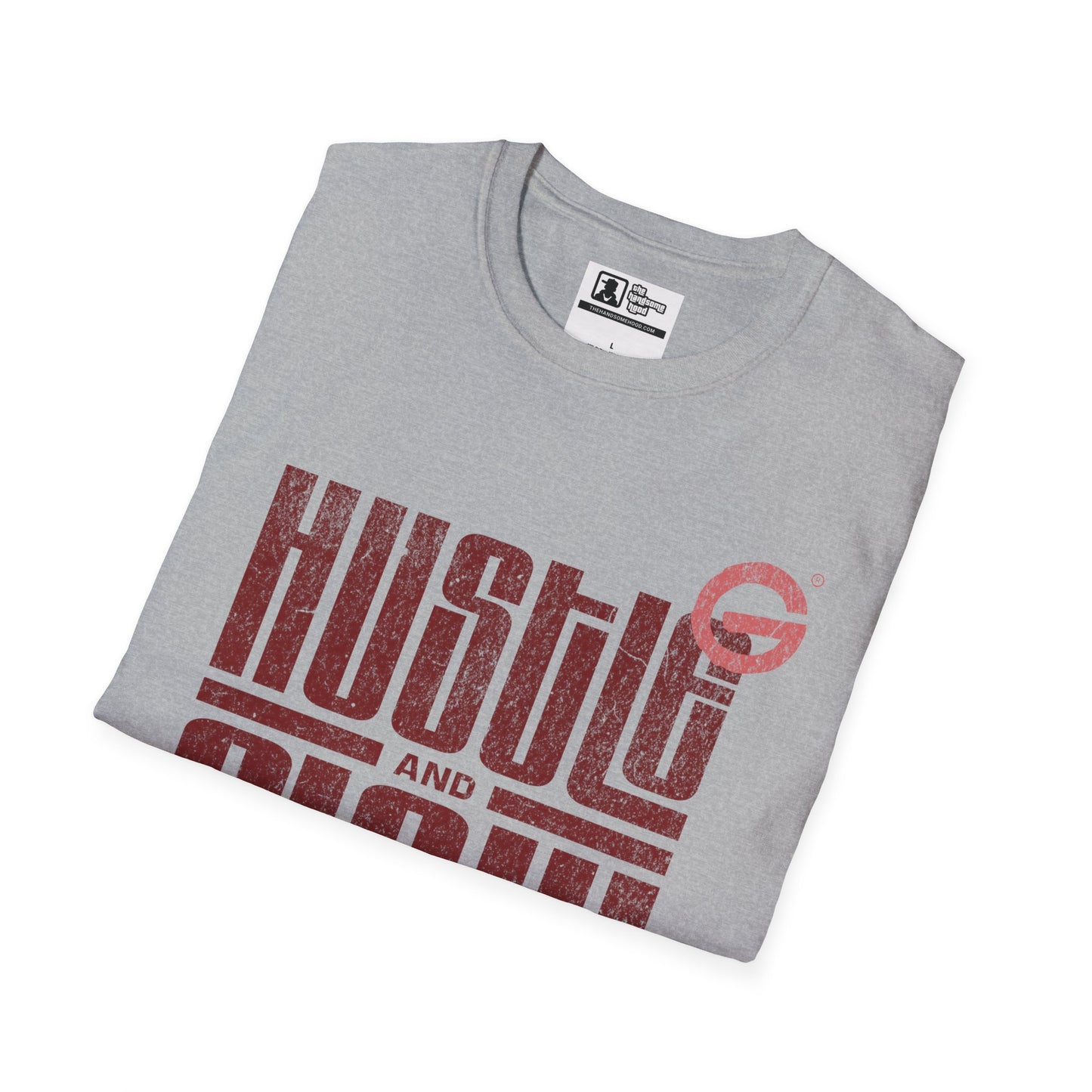 Hustle Flow Motivational Streetwear Tee