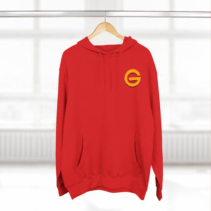 Weirdo Graphic Hoodie — Retro Skate Cartoon Fleece Pullover