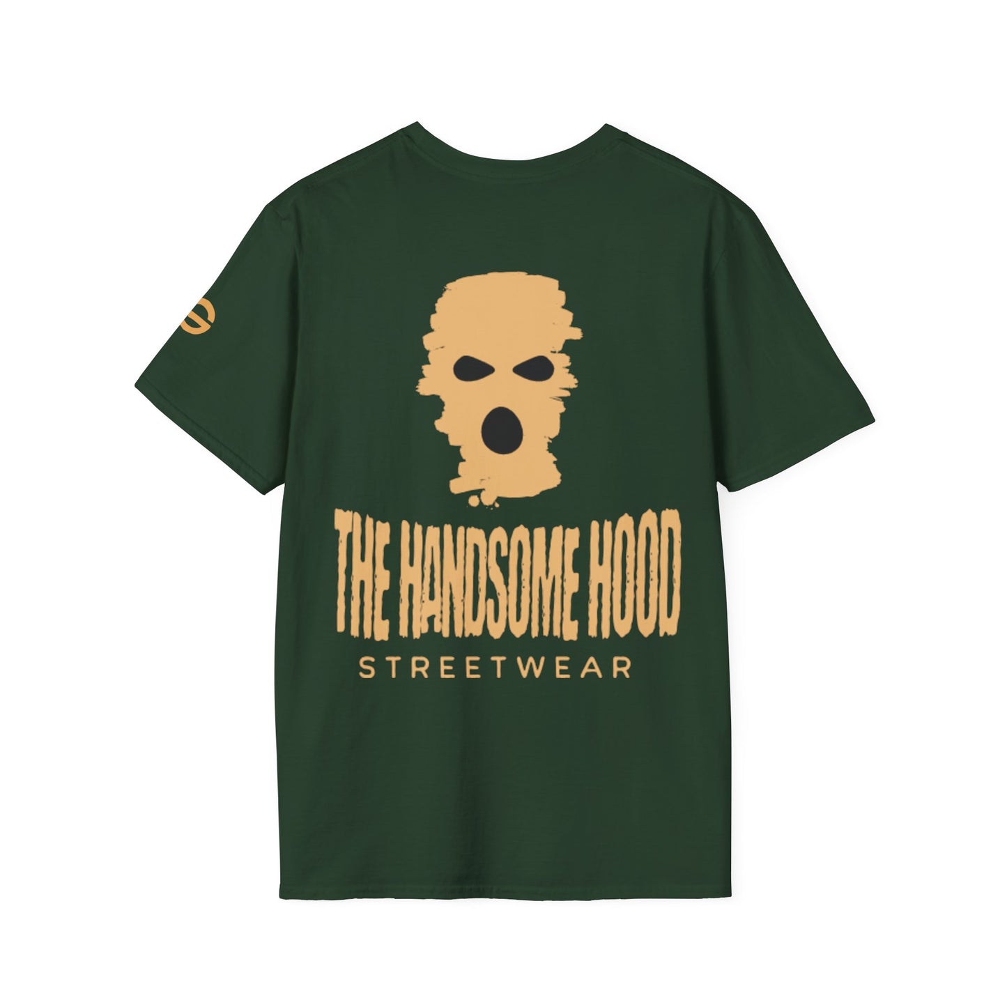 Minimal Gold 'G' Logo T-Shirt — Casual Branded Chest Emblem Tee