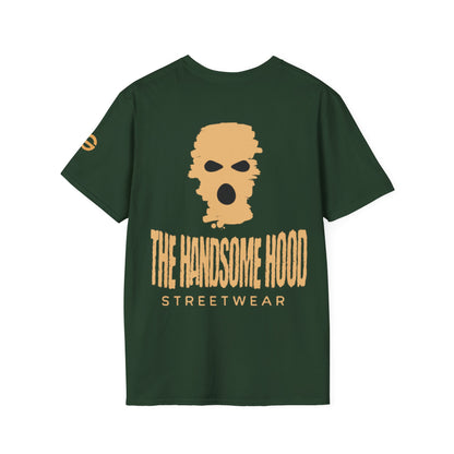 Minimal Gold 'G' Logo T-Shirt — Casual Branded Chest Emblem Tee
