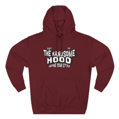 Handsome Hood Retro Script Hoodie