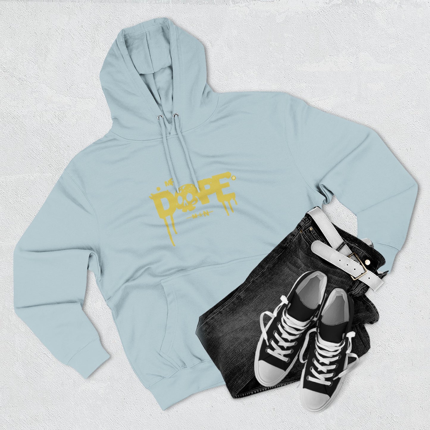 Dope Skull Graffiti Hoodie Urban Streetwear