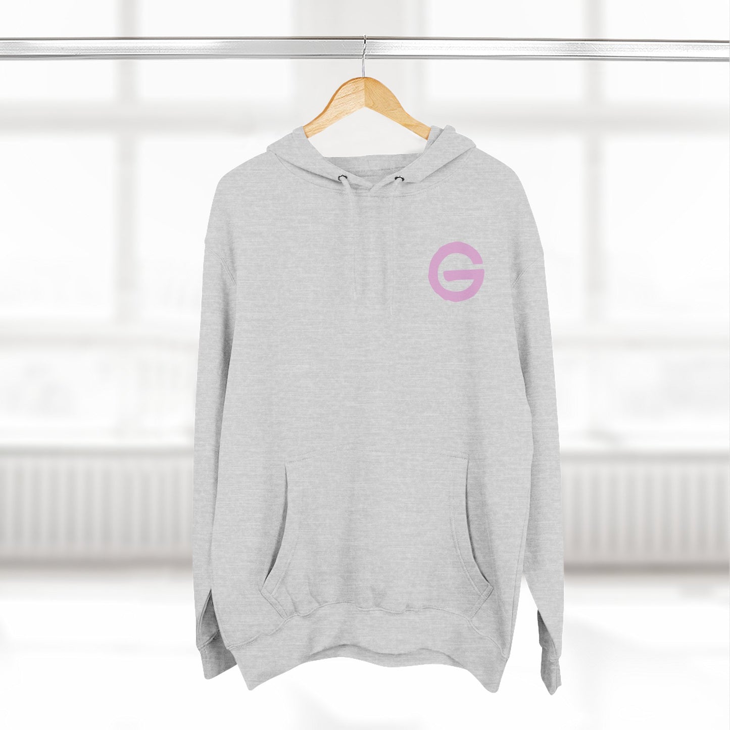 Hustle Flow Pink Graphic Hoodie
