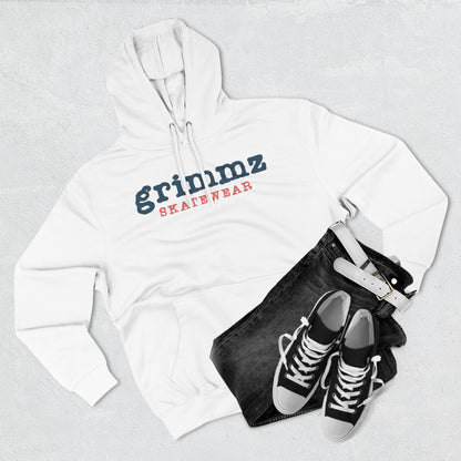 Grimmz Skatewear Fleece Hoodie — Vintage Skate Logo Pullover