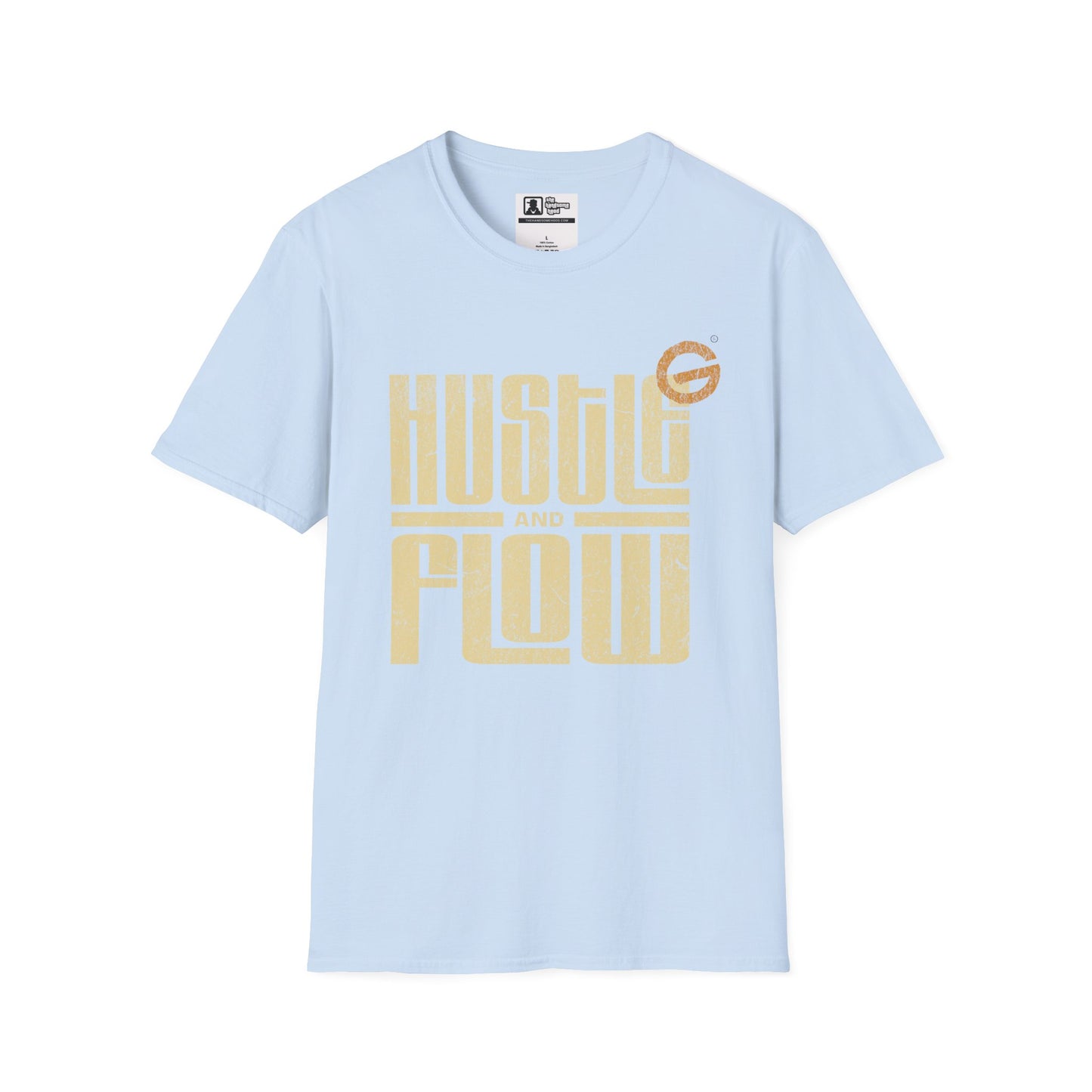 Hustle Flow Retro Gold Tee