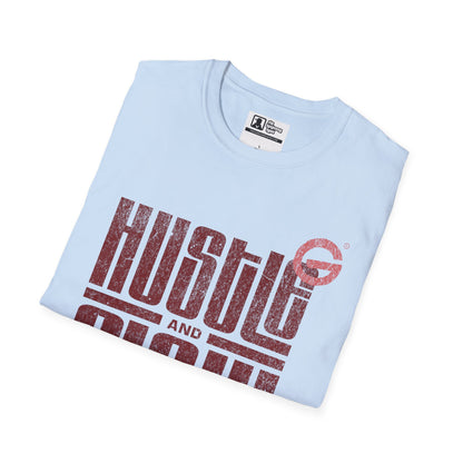 Hustle Flow Motivational Streetwear Tee