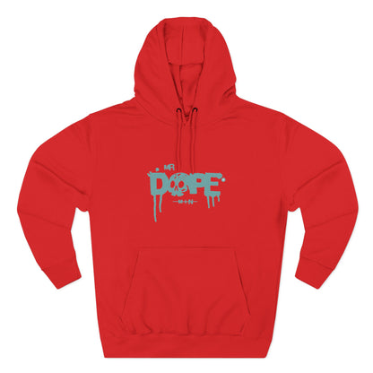 Dope Skull Fleece Hoodie Graphic Streetwear