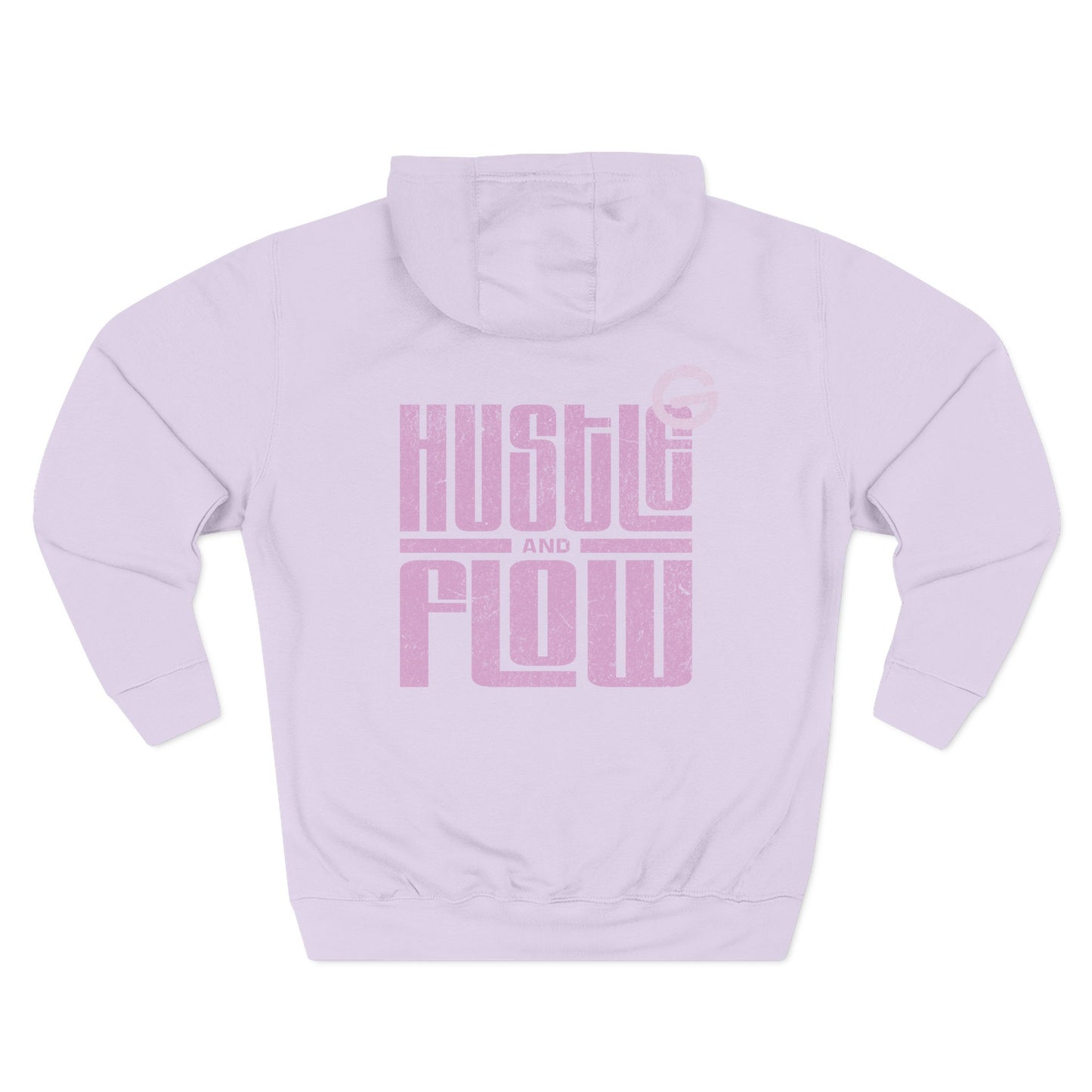 Hustle Flow Pink Graphic Hoodie
