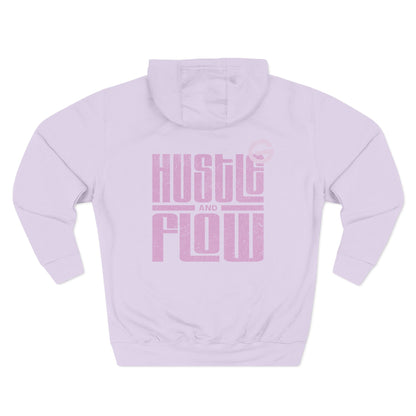 Hustle Flow Pink Graphic Hoodie