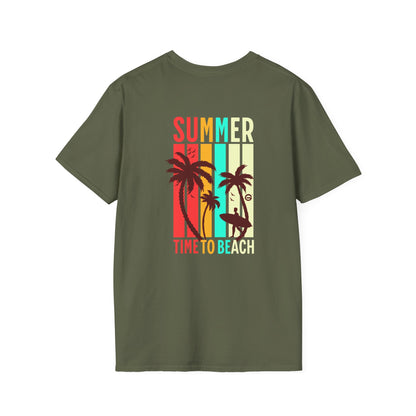 Retro Palm Surf Tee