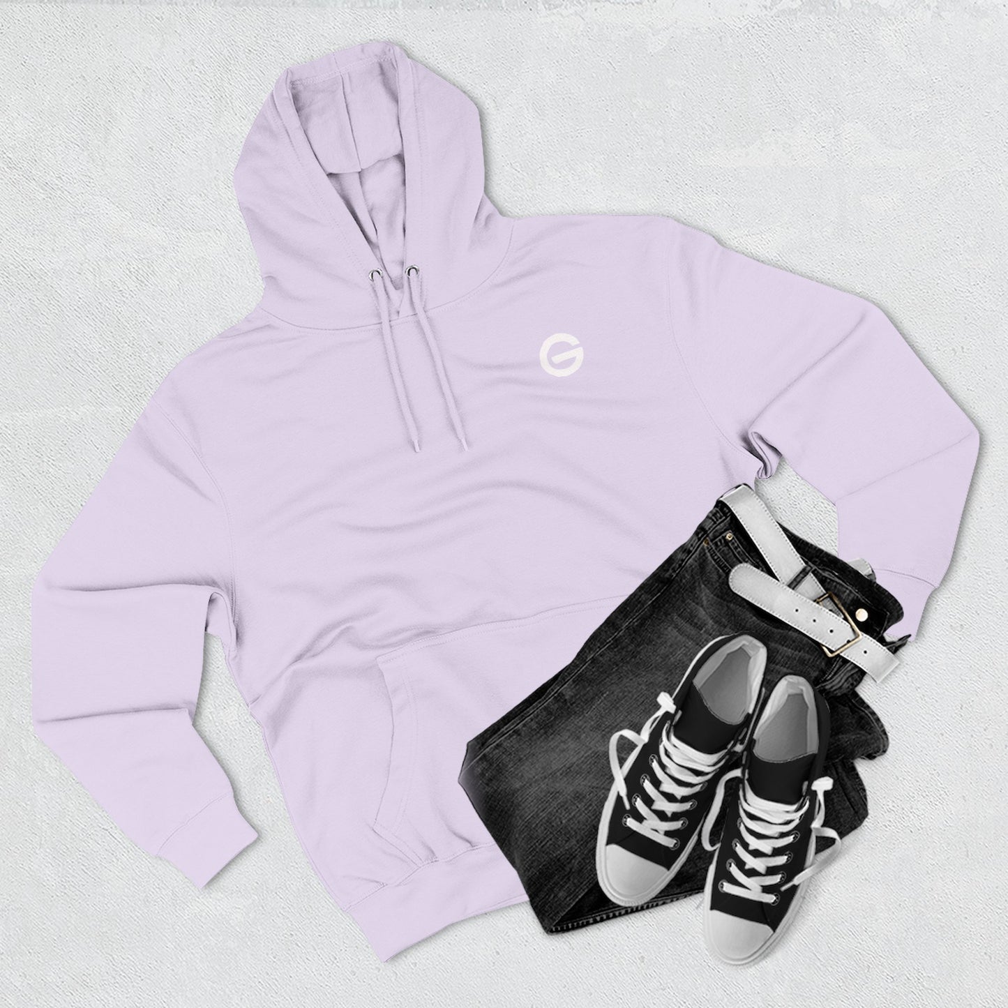 Pink Anime Girl Fleece Hoodie