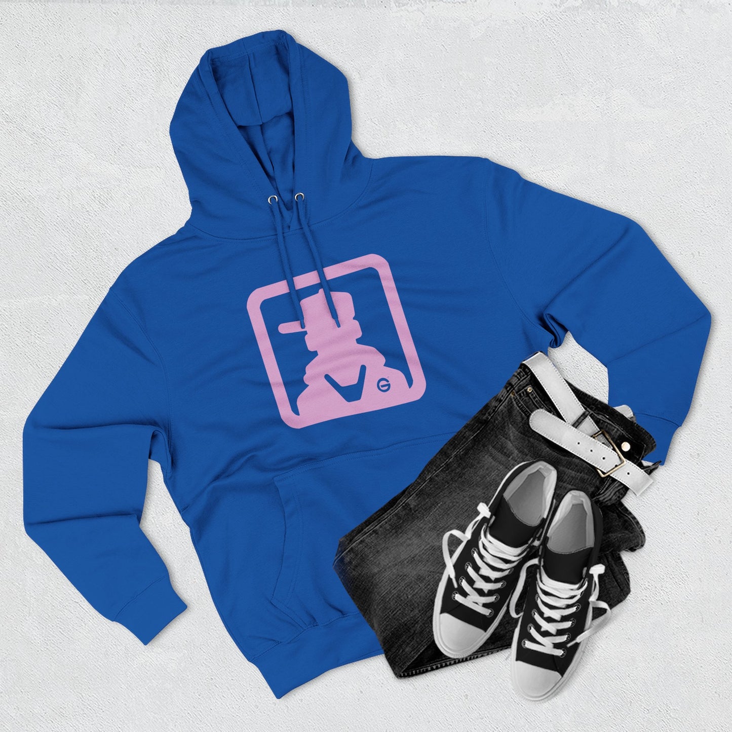 Pastel Pink Cat Hoodie