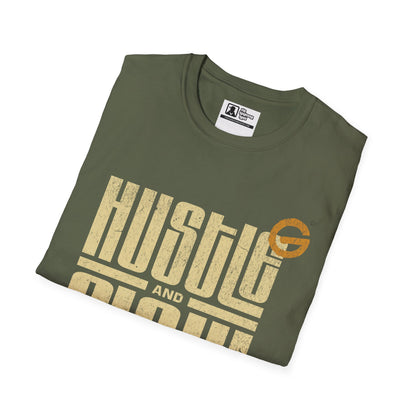 Hustle Flow Retro Gold Tee