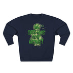 Dreams Cost Money Crewneck Sweatshirt – Green Graffiti Money Graphic