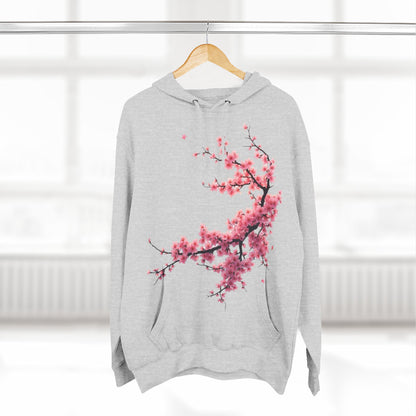 Three-Panel Fleece Hoodie