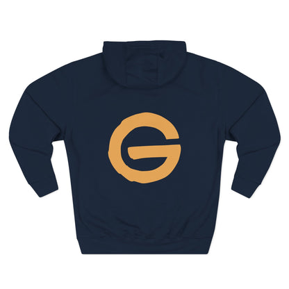 G Circle Logo Hoodie Minimalist