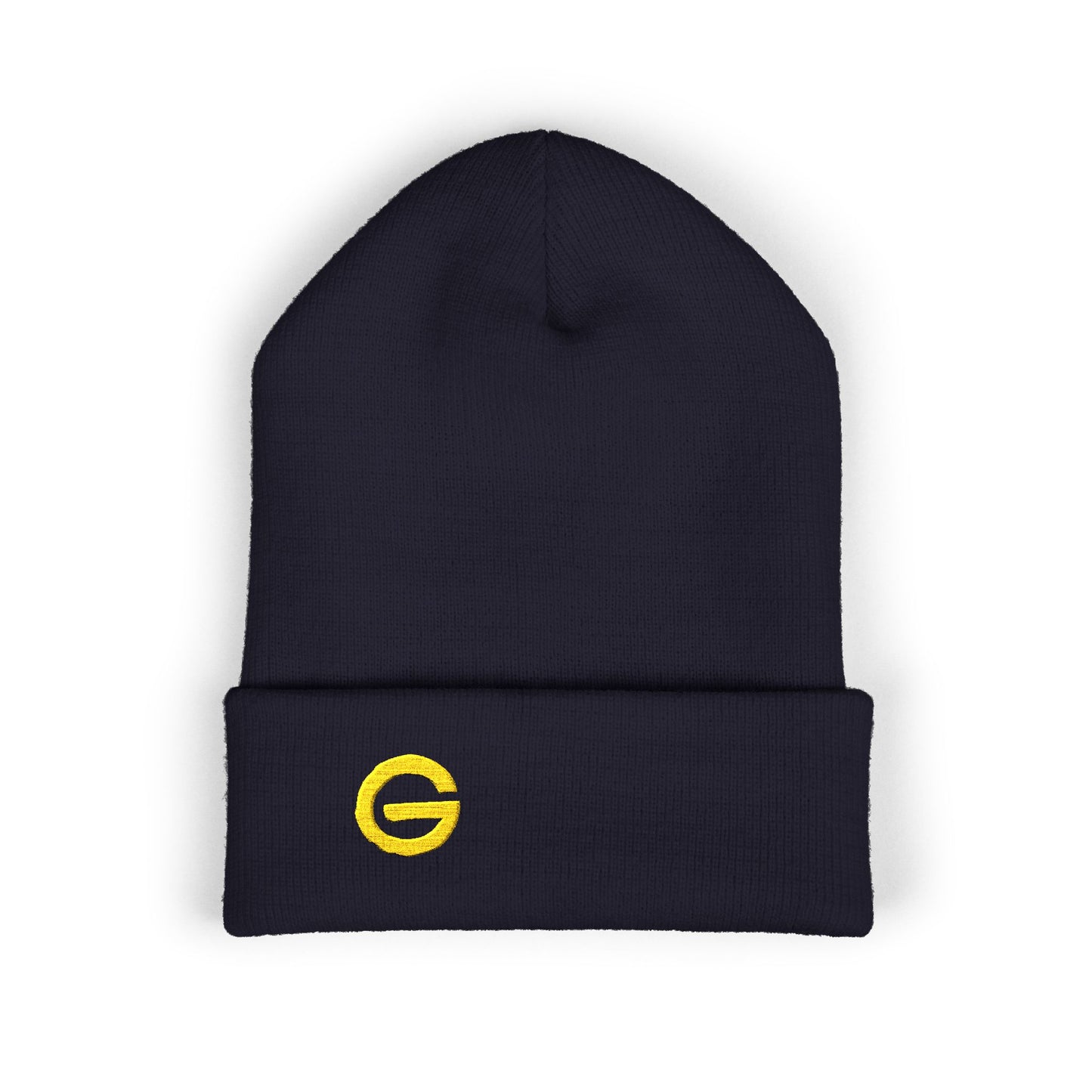 Gold G Classic Knit Beanie