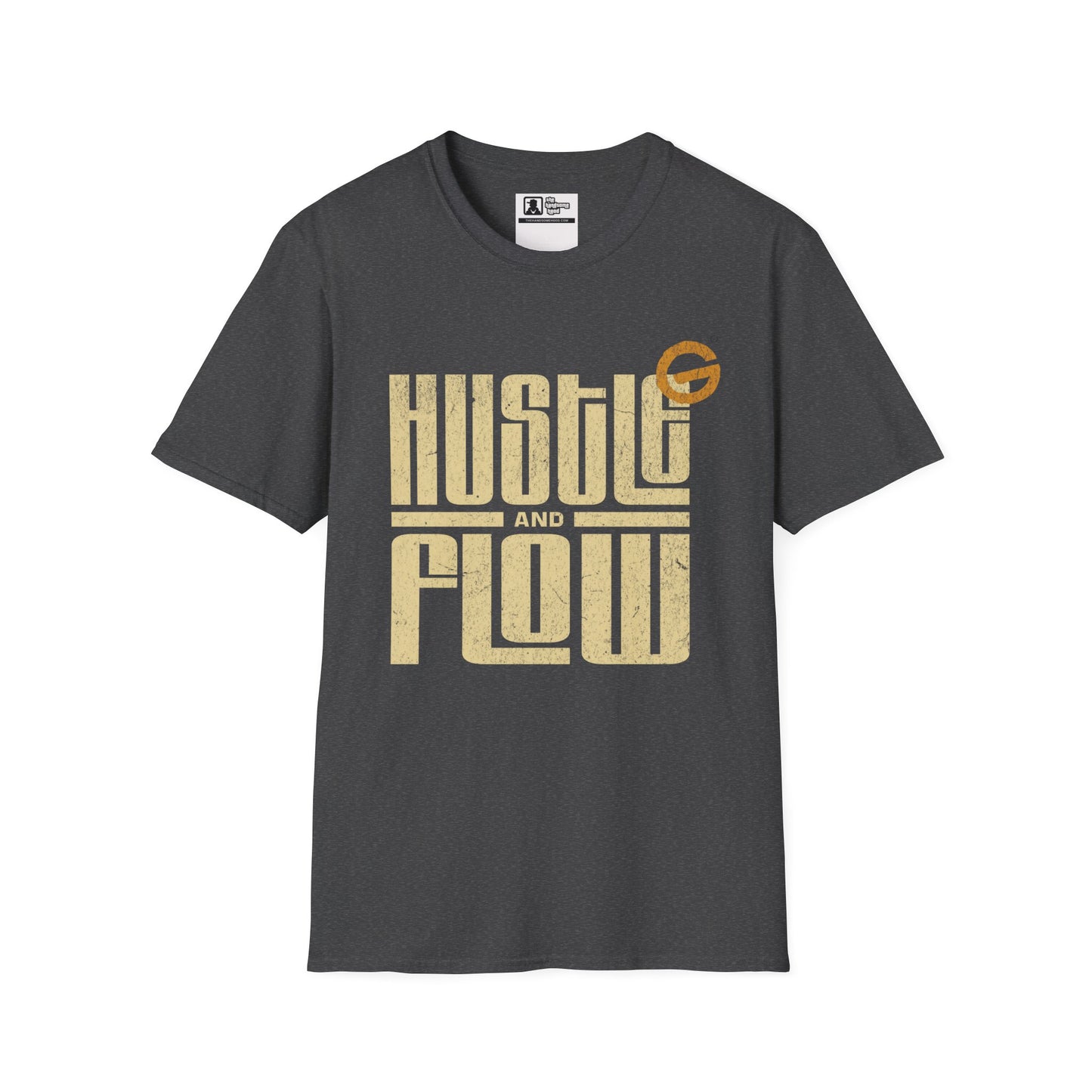 Hustle Flow Retro Gold Tee