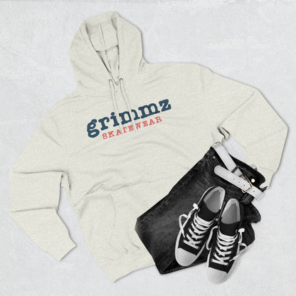 Grimmz Skatewear Fleece Hoodie — Vintage Skate Logo Pullover
