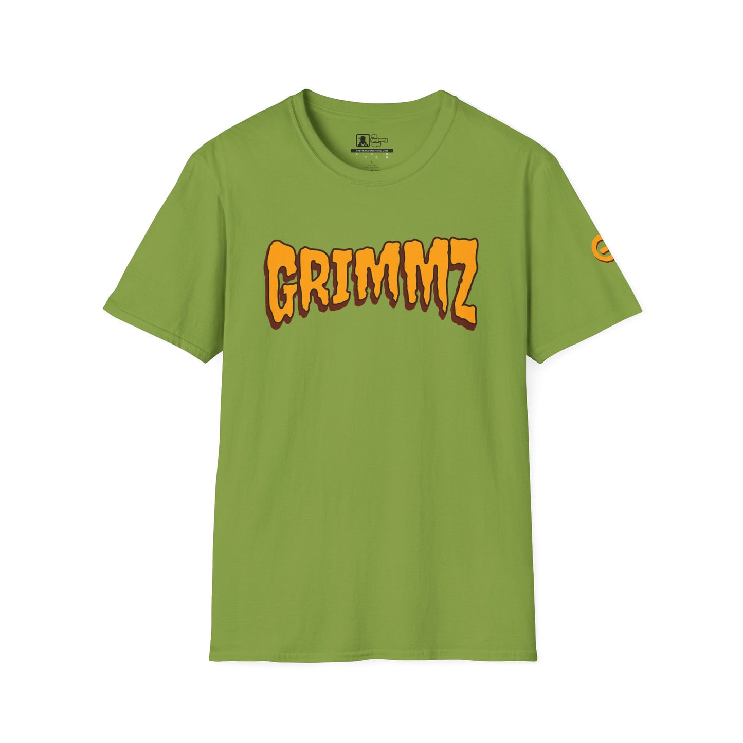 Grimmz Orange Drip Logo T-Shirt
