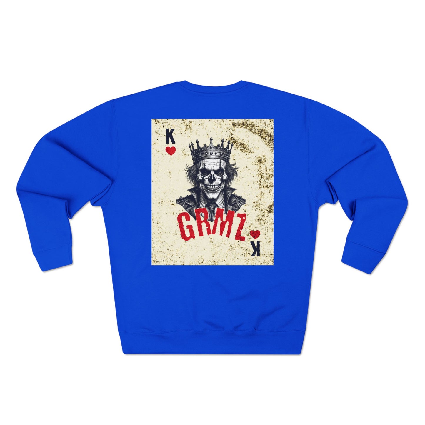 GRMZ Playing Card Skull Crewneck