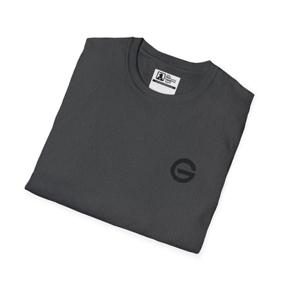 Minimal Monochrome Silhouette Logo Tee