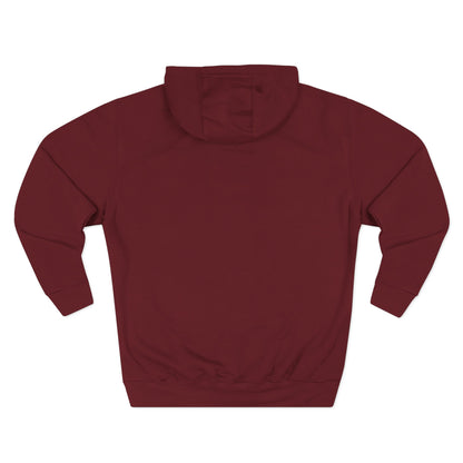 Minimal Silhouette Chest Logo Hoodie