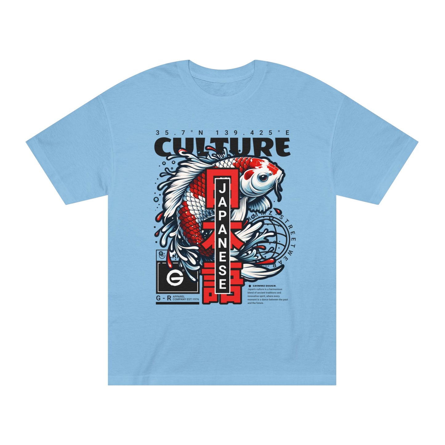 Japanese Koi Culture Graphic Tee