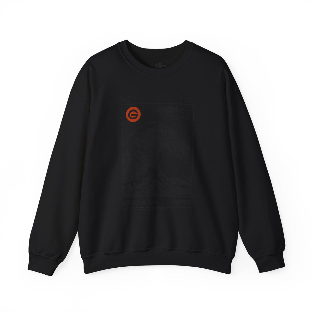 Hokkaido Wave Crewneck Sweatshirt