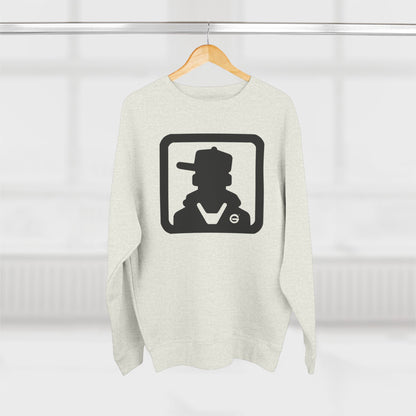 Vintage Detective Silhouette Crewneck Sweatshirt