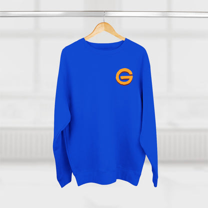 GRIMMYZ Skull Skateboard Crewneck Sweatshirt