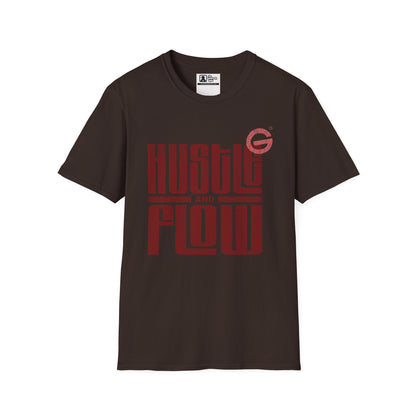 Hustle Flow Motivational Streetwear Tee