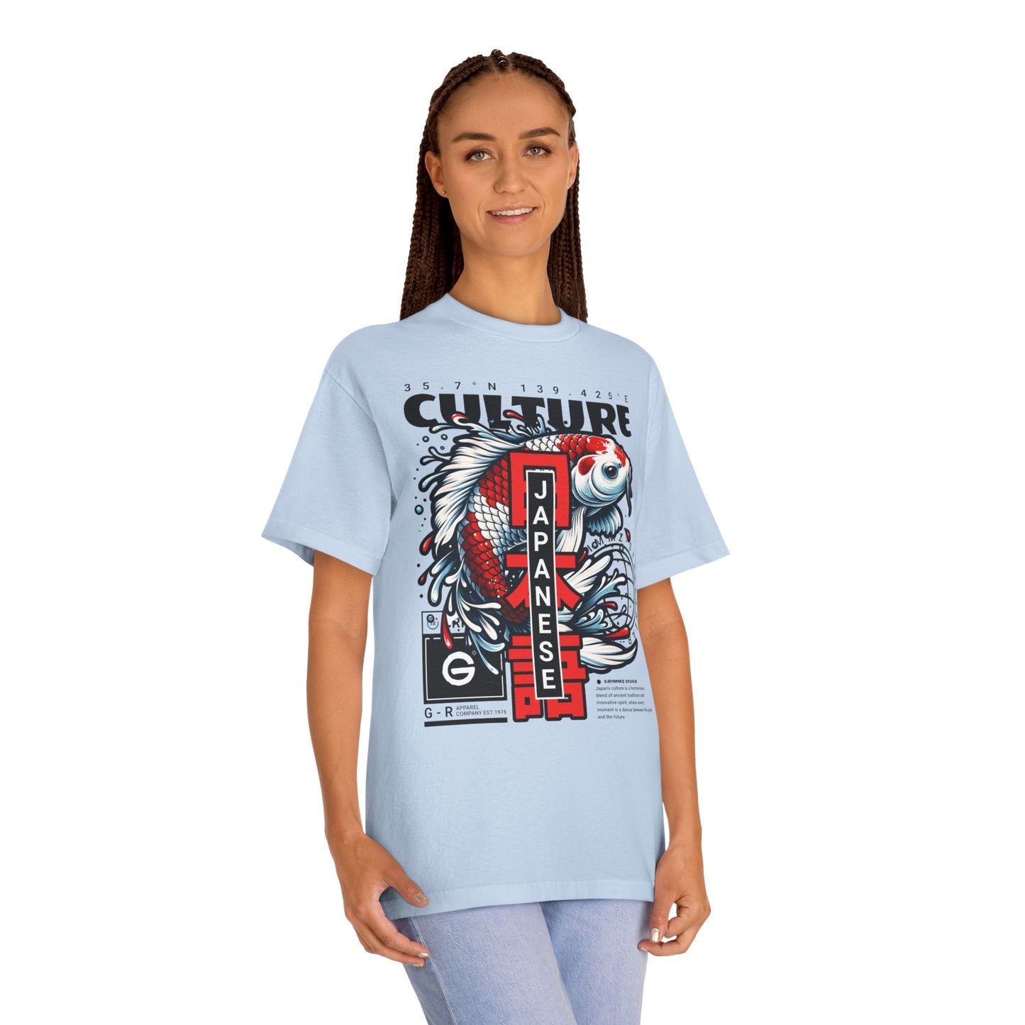 Japanese Koi Culture Graphic Tee