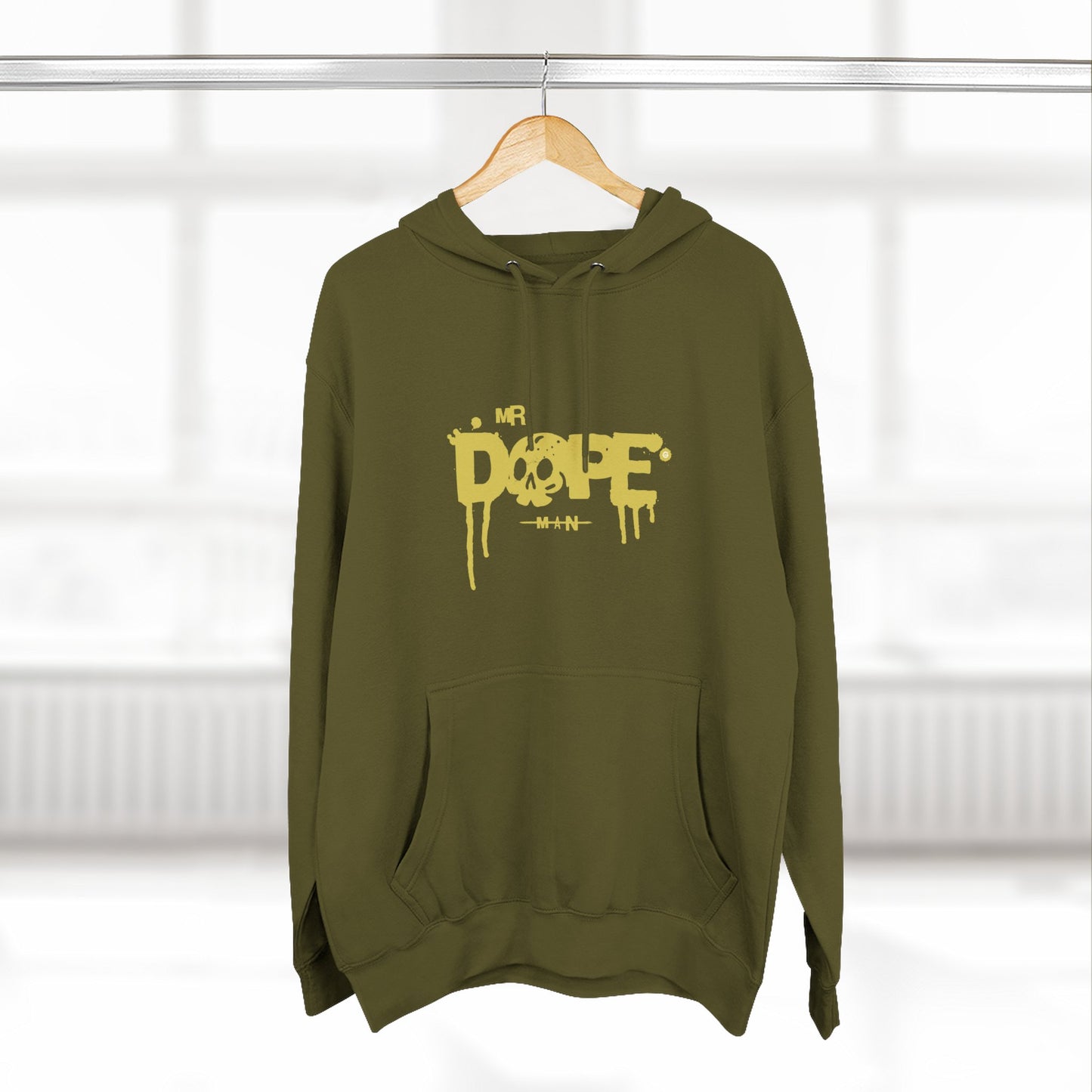 Dope Skull Graffiti Hoodie Urban Streetwear