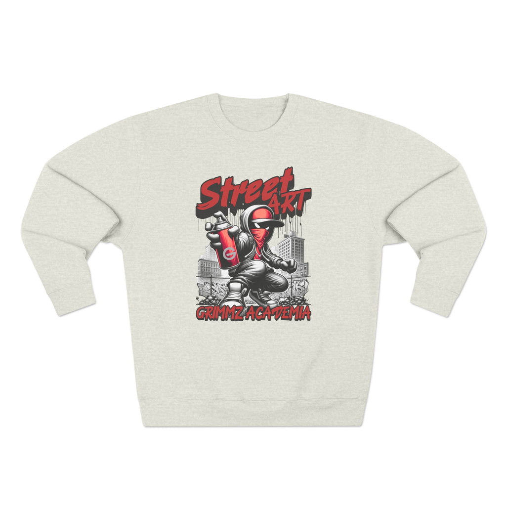 Street Art Crewneck Sweatshirt – Graffiti Skater Graphic