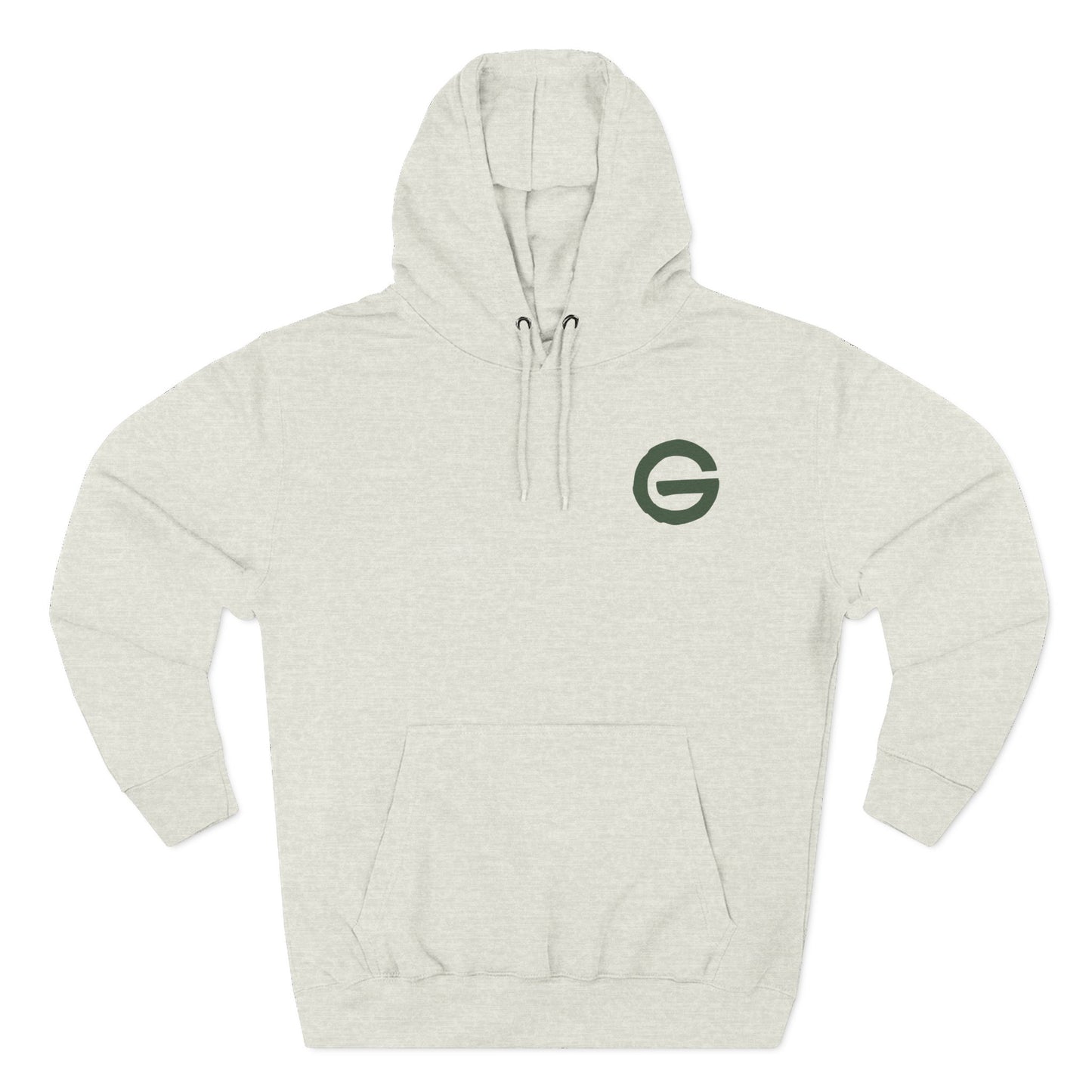 Minimalist Green 'G' Logo Hoodie