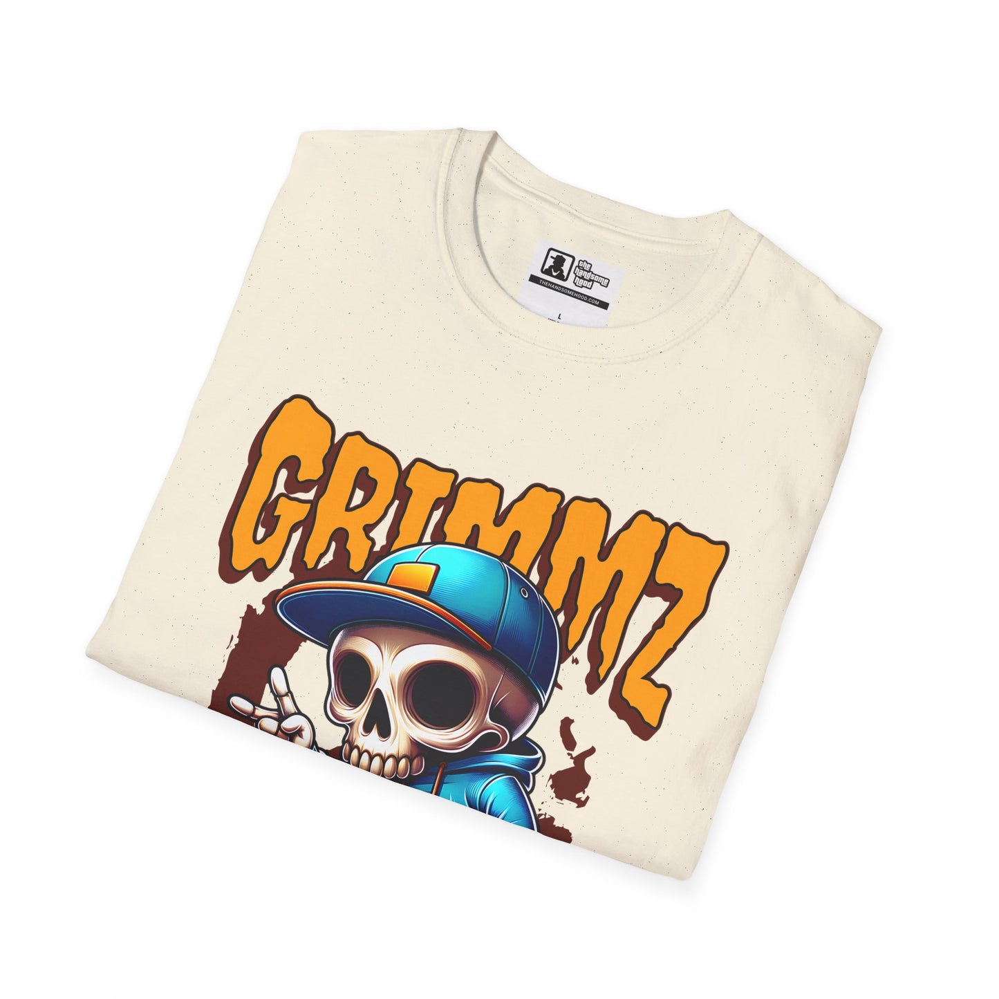 Grimmz Skull Skateboard T-Shirt