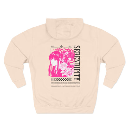 Serendipity Pink Anime Hoodie