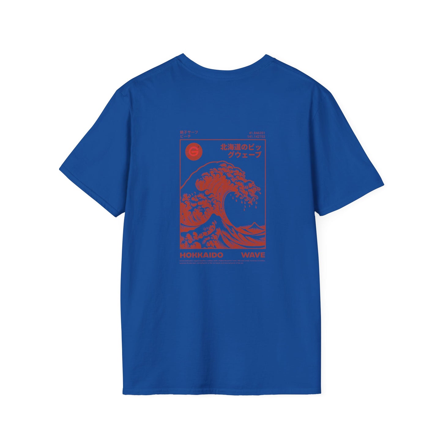 Hokkaido Japanese Wave Graphic Tee