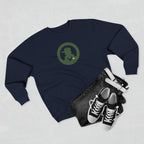 Detective Circle Crewneck Sweatshirt — Vintage Sherlock Pipe Logo
